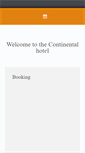 Mobile Screenshot of hotellecontinental.com